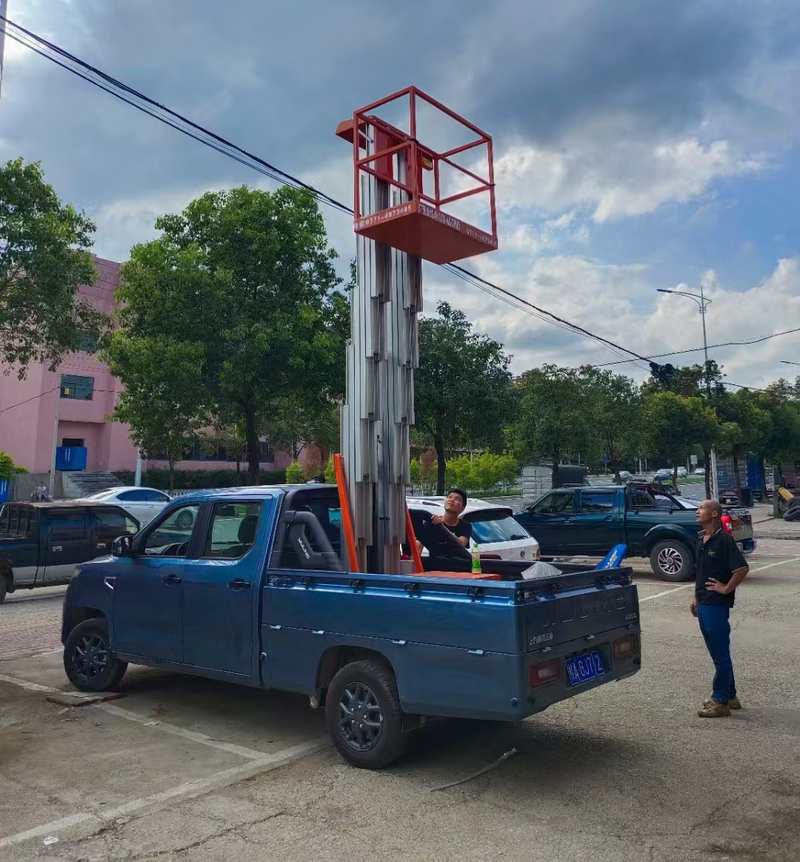 陵水车载铝合金式高空作业车